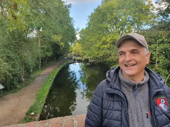 Martin founder of Roman Britons by Leicester Canal - Grand Union