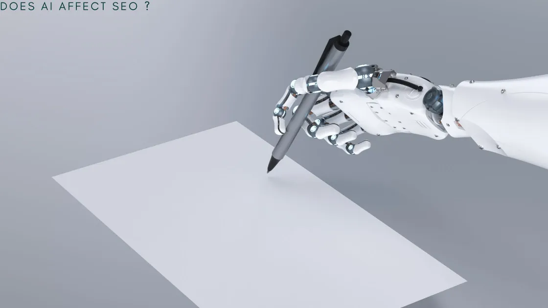 Robot hand writing